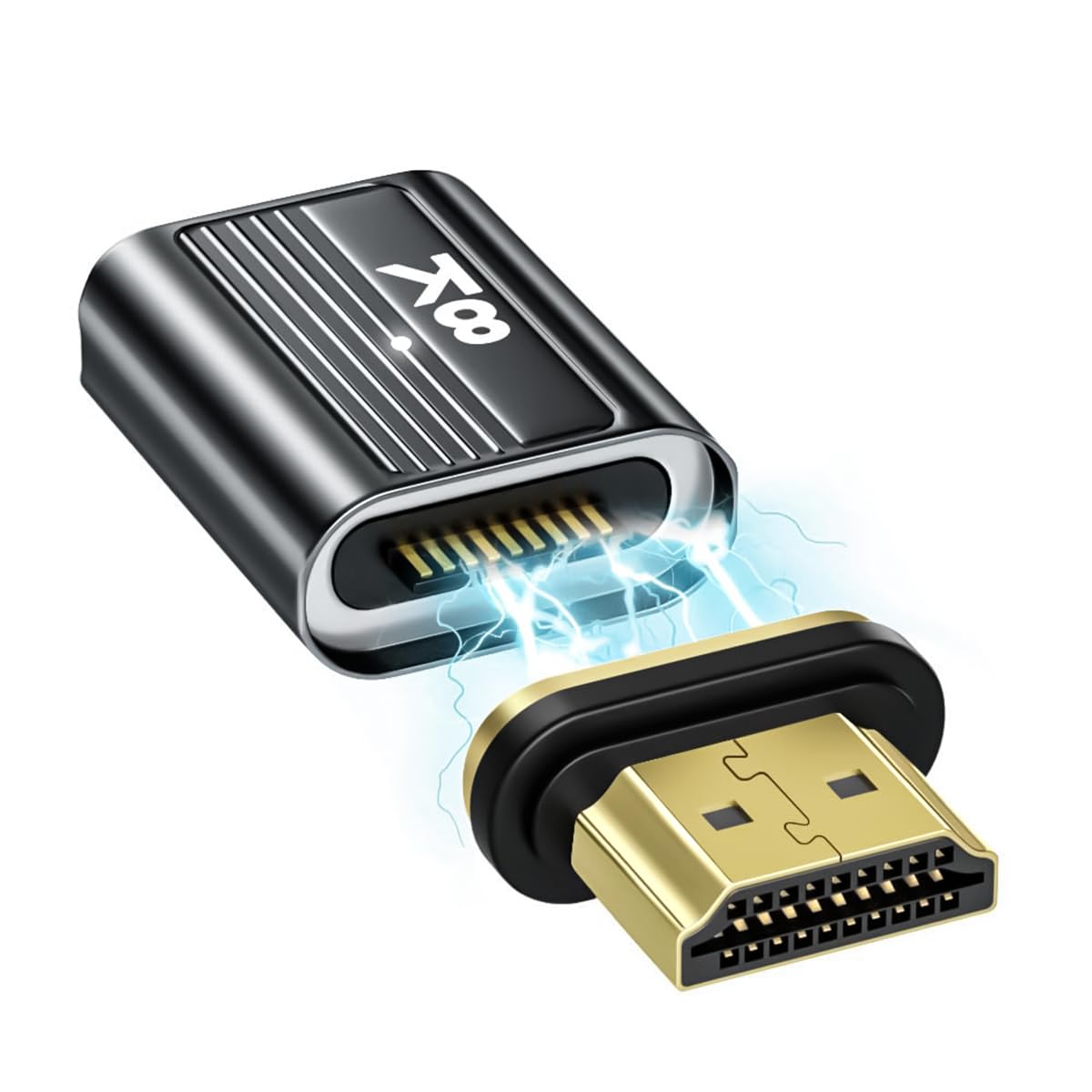 Verilux HDMI to HDMI Adapter 8K, HDMI 2.1 Female to Male Connector Extension Adapter Support 8K@60Hz / 4K@120Hz 48Gbps UHD 2160P 1080P 3D, HDR, ARC for Laptop, PC, Monitor, Roku TV Verilux HDMI to HDMI Adapter 8K, HDMI 2.1 Female to Male Connector Extension Adapter Support 8K@60Hz / 4K@120Hz 48Gbps UHD 2160P 1080P 3D, HDR, ARC for Laptop, PC, Monitor, Roku TV